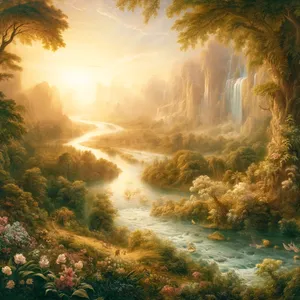 14. Trečiosios upės vardas yra Tigris; tai tas, kuris teka į rytus nuo Asirijos. Ketvirtoji upė yra Eufratas.