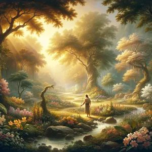 15. Viešpats Dievas paėmė žmogų ir jį įkurdino Edeno sode, kad jį apdirbtų ir saugotų.