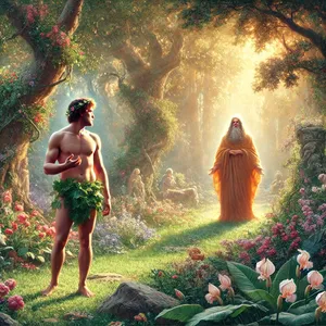 10. Jis atsakė: Išgirdau tavo balsą sode ir išsigandau, nes buvau nuogas; todėl pasislėpiau.