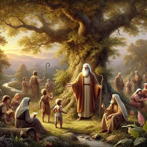 16. Po Jeredo gimimo Mahalalelis gyveno dar aštuonis šimtus trisdešimt metų ir turėjo sūnų bei dukterų.