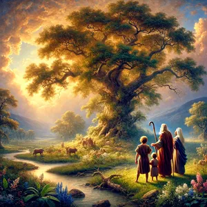 32. Nojus buvo penkių šimtų metų, kai jam gimė Šemas, Hamas ir Jafetas.