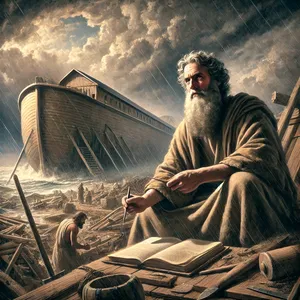 22. Nojus padarė viską, ką Dievas jam įsakė.