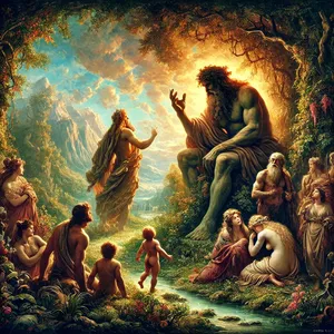 4. Tuo metu žemėje buvo milžinų, ir taip pat vėliau, kai Dievo sūnūs ėjo pas žmonių dukteris, jos jiems gimdė vaikų. Tai buvo galingi žmonės, žymūs nuo seno.