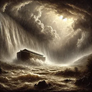 12. Ir lijo žemėje keturiasdešimt dienų ir keturiasdešimt naktų.