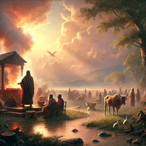 21. Viešpats užuodė malonų kvapą ir tarė širdyje: „Aš daugiau nebesikeiksiu žemės dėl žmogaus, nes žmogaus širdies mintys yra blogos nuo pat jaunystės. Aš daugiau nebesunaikinsiu visų gyvų būtybių, kaip tai padariau.