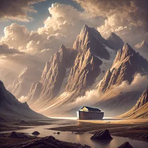 4. Septintą mėnesį, septynioliktą mėnesio dieną, laivas sustojo Ararato kalnuose.